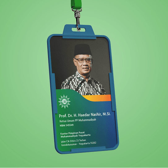 ID Card Prof. Dr. H. Haedar Nashir, M.Si.