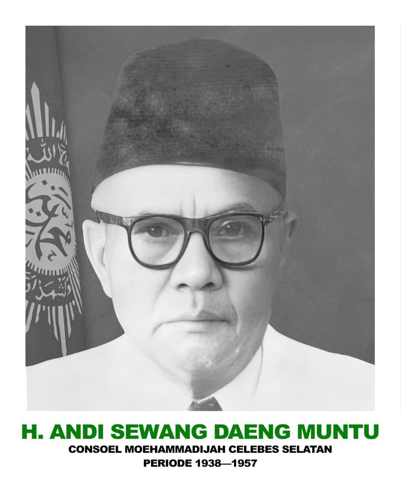 H. Andi Sewang Daeng Muntu, Consoel Moehammadijah Celebes Selatan, periode 1938-1957