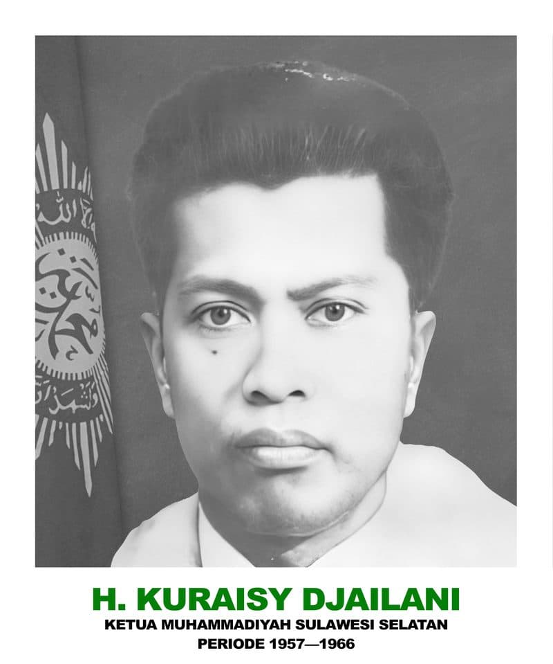 H. Kuraisy Djailani, Ketua Muhammadiyah Sulawesi Selatan, periode 1957-1966