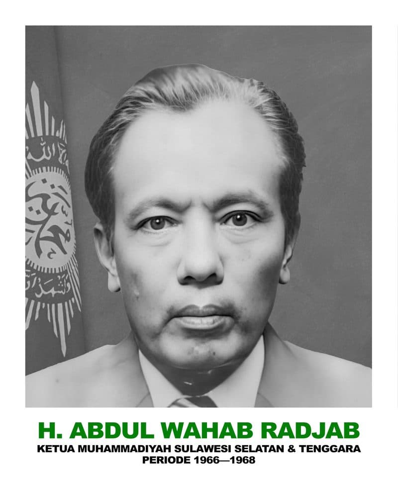 H. Abdul Wahab Radjab, Ketua Muhammadiyah Sulawesi Selatan & Tenggara, periode 1966-1968
