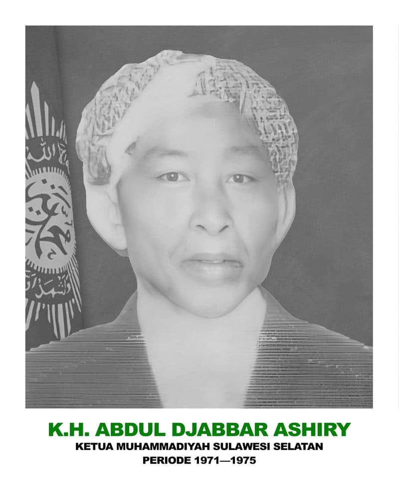 K.H. Abdul Djabbar Ashiry, Ketua Muhammadiyah Sulawesi Selatan, periode 1971-1975