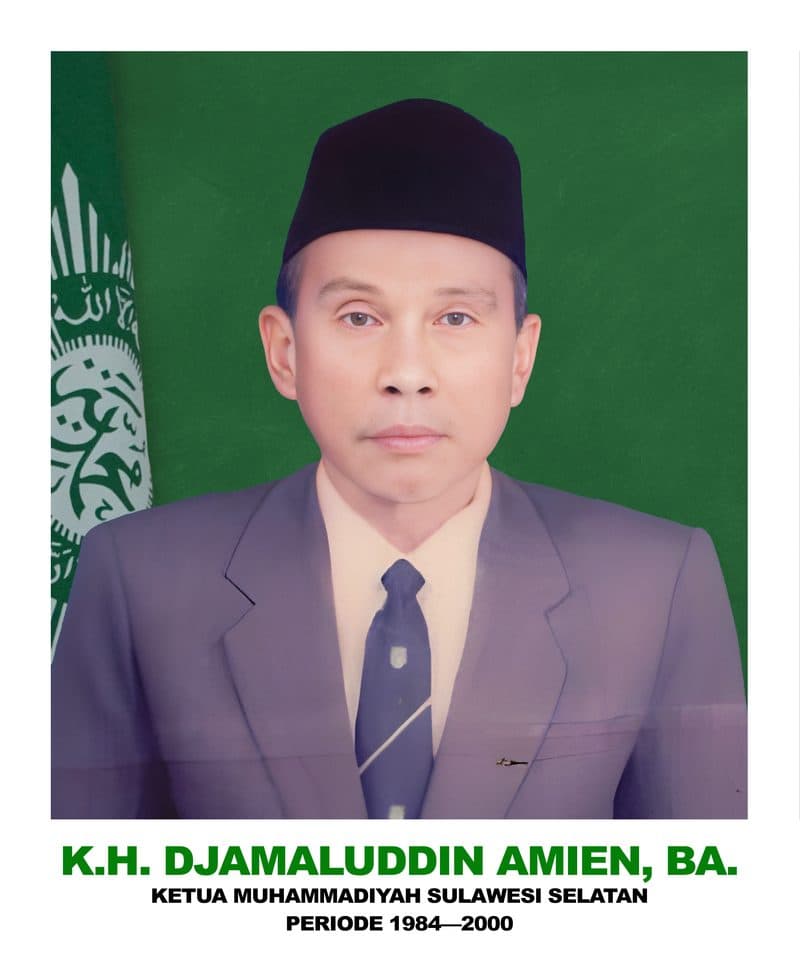 K.H. Djamaluddin Amien, B.A., Ketua Muhammadiyah Sulawesi Selatan, periode 1985-2000