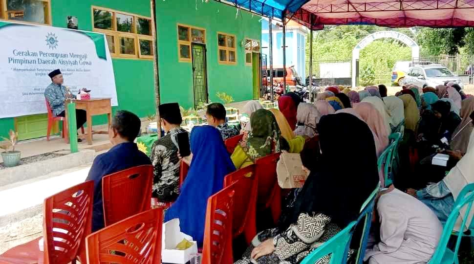 PDA Gowa Sukses Gelar Gerakan Perempuan Mengaji, Perkuat Iman dan Silaturahmi Kader Aisyiyah