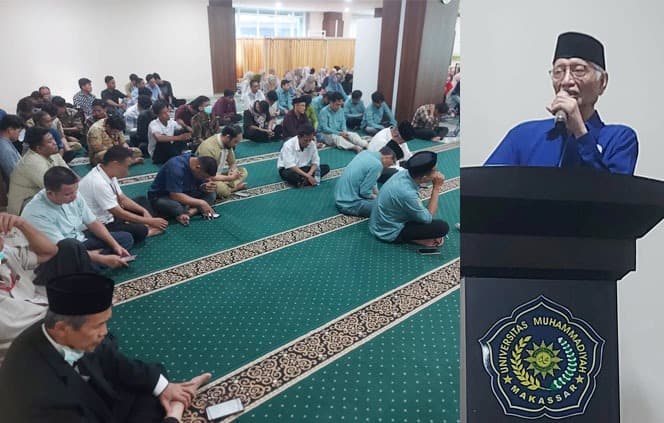 Pengajian RS PKU Muhammadiyah Unismuh Makassar: KH Said Abdul Shamad Urai Keteladanan Nabi Ibrahim