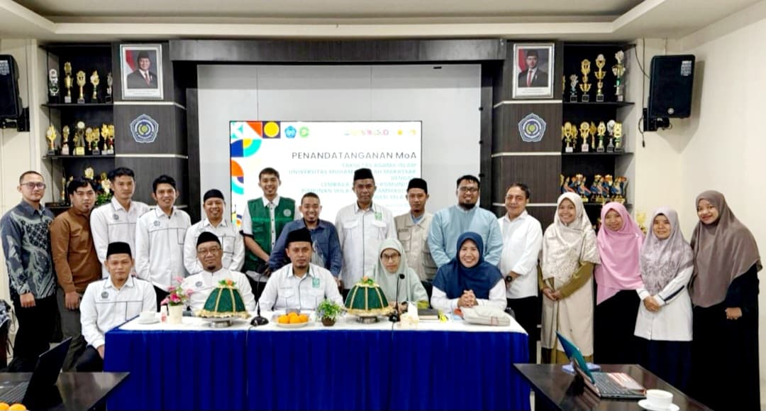 Unismuh Makassar dan LDK Muhammadiyah Sulsel Bersinergi Perkuat Dakwah Komunitas 3T