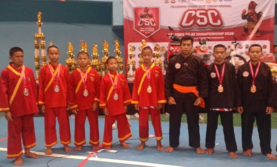 Santri MBS Enrekang Borong 9 Medali di Kejurnas Silat Celebes 2026