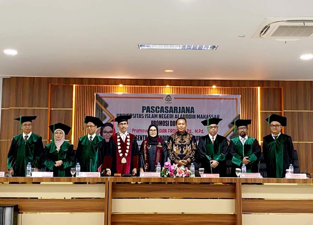 Sekretaris LPM UNIMEN Dian Firdiani Raih Gelar Doktor di UIN Alauddin Makassar