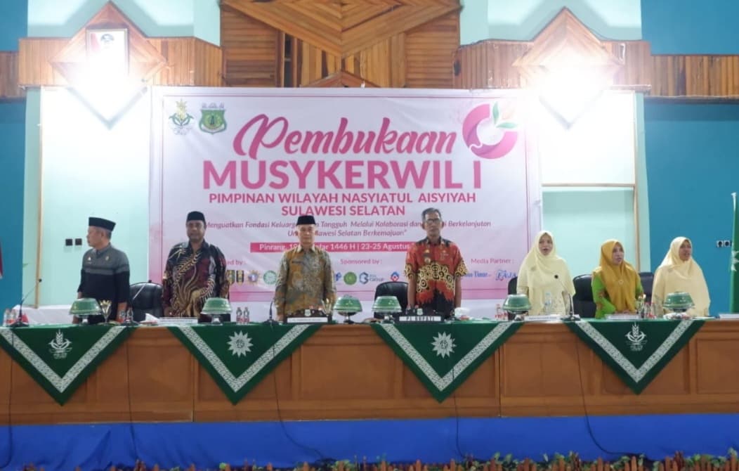 Musykerwil II Nasyiatul Aisyiyah Sulsel di Makassar, Perkuat Cabang dan Ranting