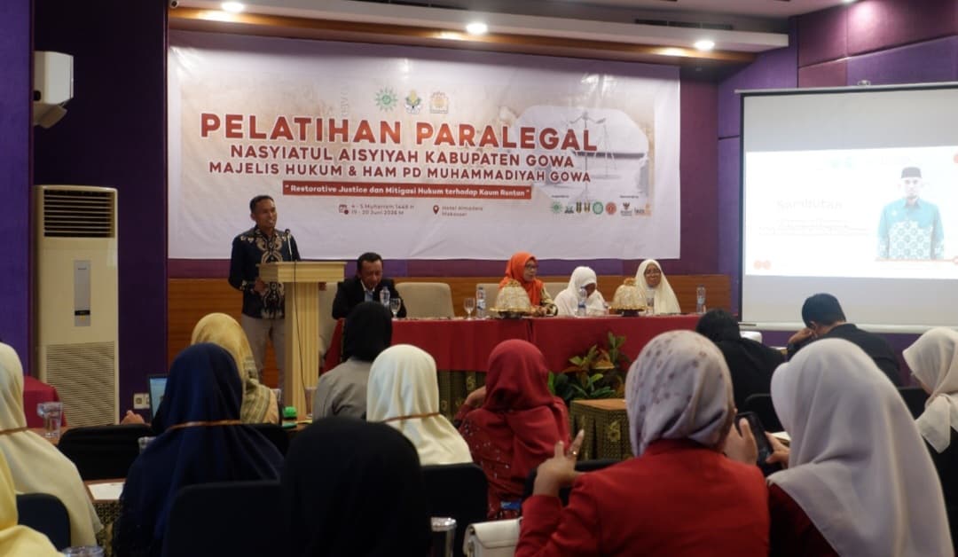 PD Nasyiah Gowa Perkuat Kader Paralegal untuk Pendampingan Perempuan dan Anak