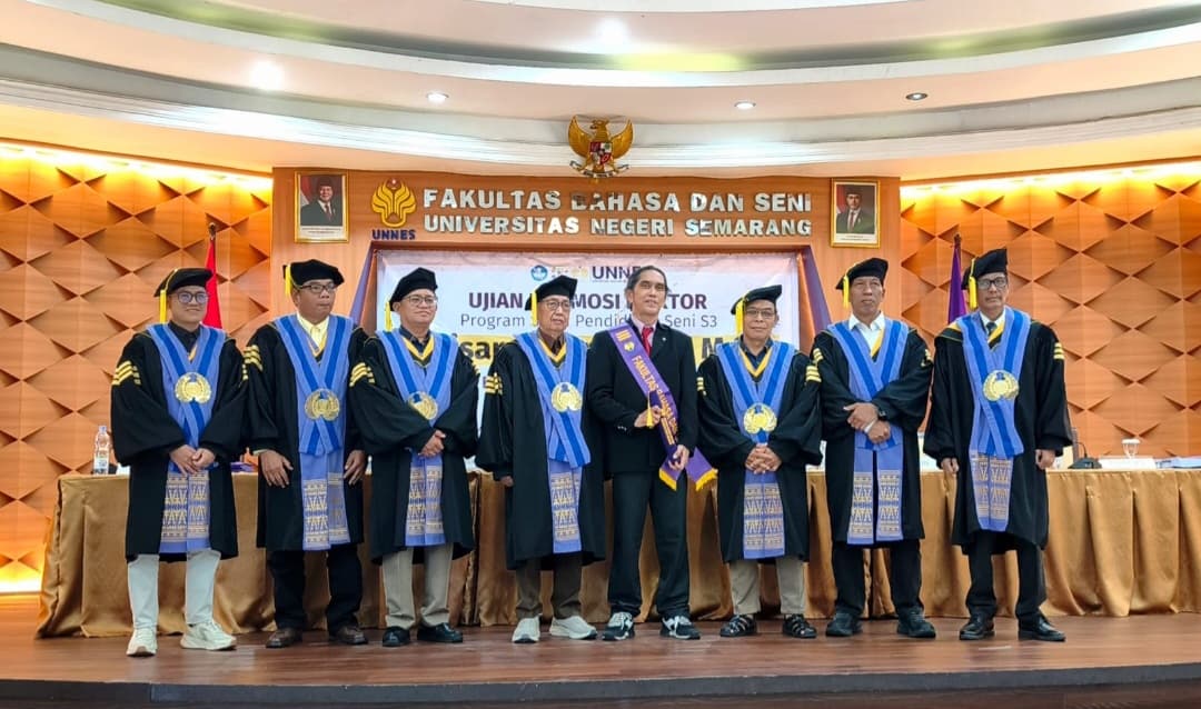 Ketua Prodi Seni Rupa Unismuh Raih Doktor, Teliti Kawali Bugis