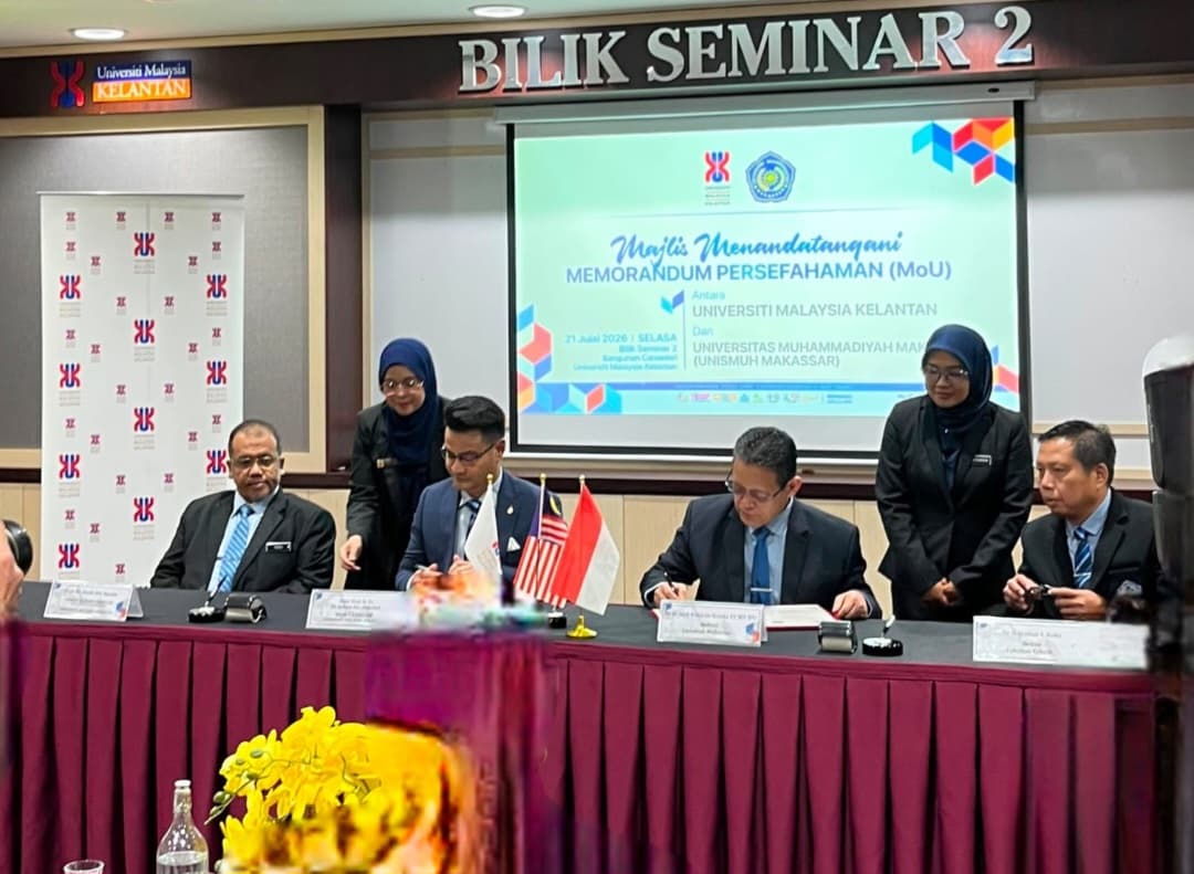 Unismuh Makassar Perkuat Kolaborasi Internasional dengan Universiti Malaysia Kelantan