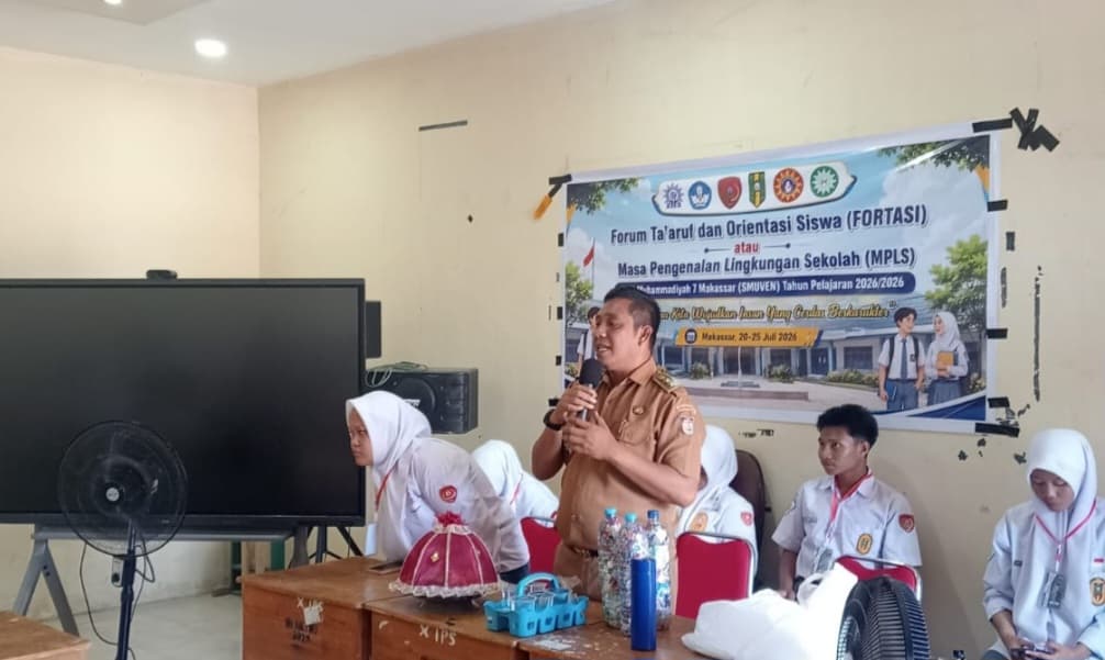 FORTASI SMA Muhammadiyah 7 Makassar: Membentuk Karakter Islami dan Kesadaran Lingkungan