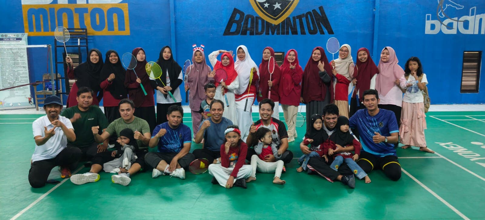 Turnamen bulu tangkis FAI Cup 2 Unismuh Makassar