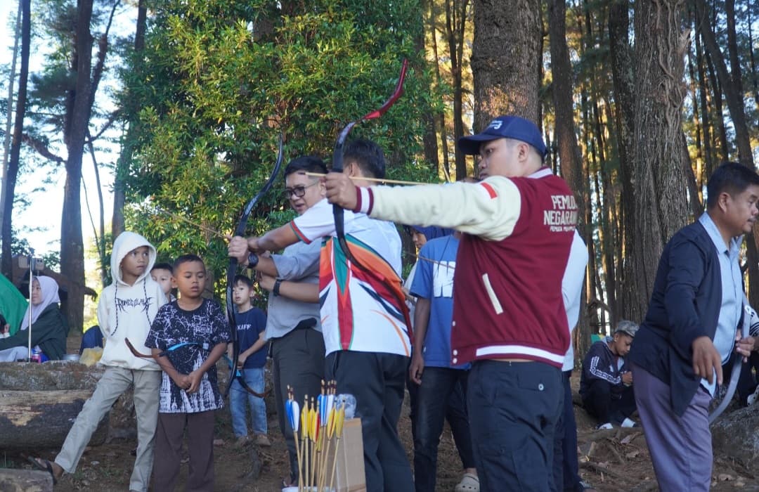 Archery Camp PanahMu Gowa di Hutan Pinus Moncong Sipolong