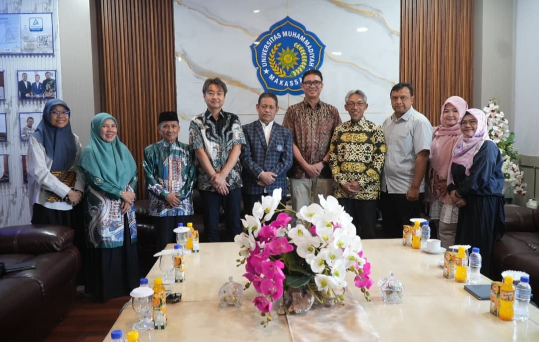 Audiensi Unismuh Makassar dengan Kaikoukai Healthcare Corporation Jepang
