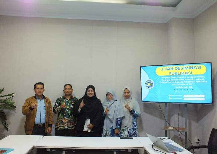 Ujian diseminasi publikasi ilmiah mahasiswa Manajemen FEB Unismuh Makassar