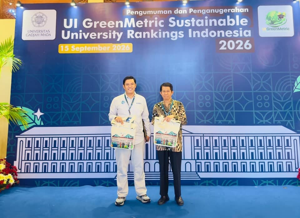 Dokumentasi Unismuh Makassar yang menyertai laporan capaian UI GreenMetric 2026