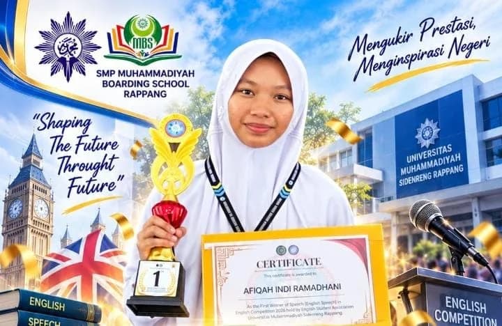 Siswi SMP MBS Muhammadiyah Rappang