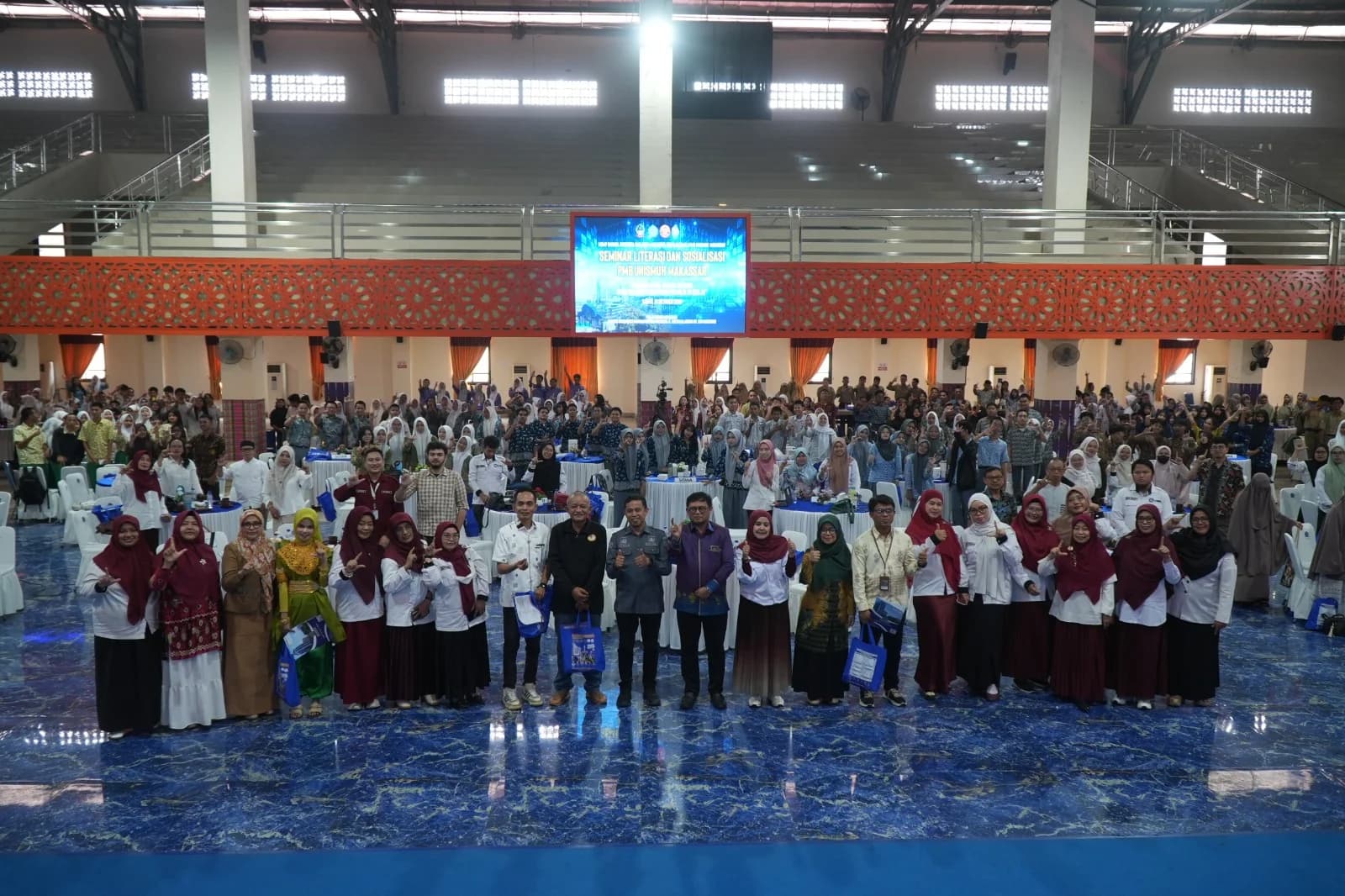 Foto Bersama Sosialisasi PMB Unismuh Makassar
