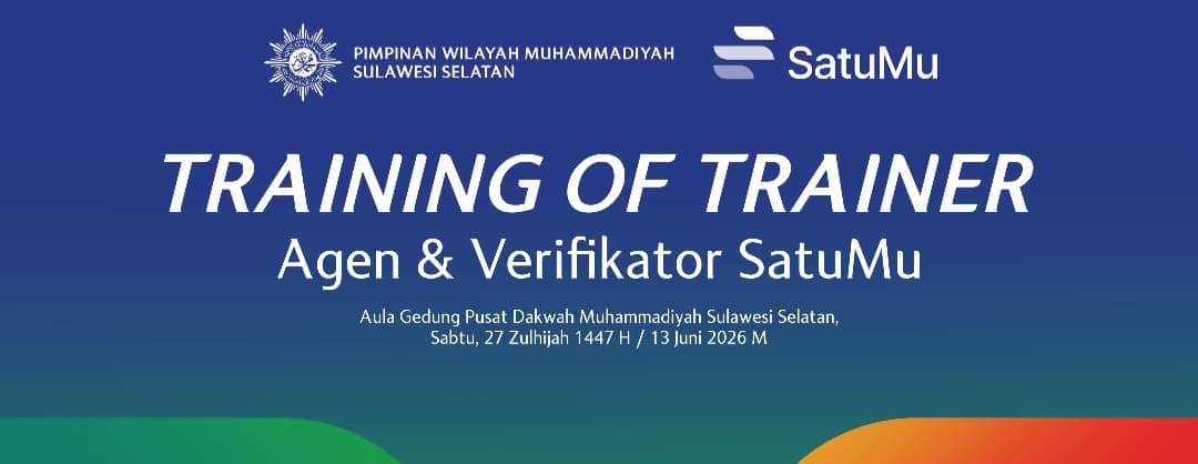 PWM Sulsel Gelar ToT SatuMu untuk Kuatkan Data Persyarikatan hingga Ranting