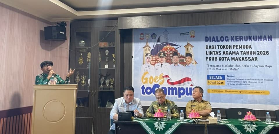 Dialog FKUB di Unismuh Makassar Dorong Pemuda Rawat Toleransi dan Kebangsaan