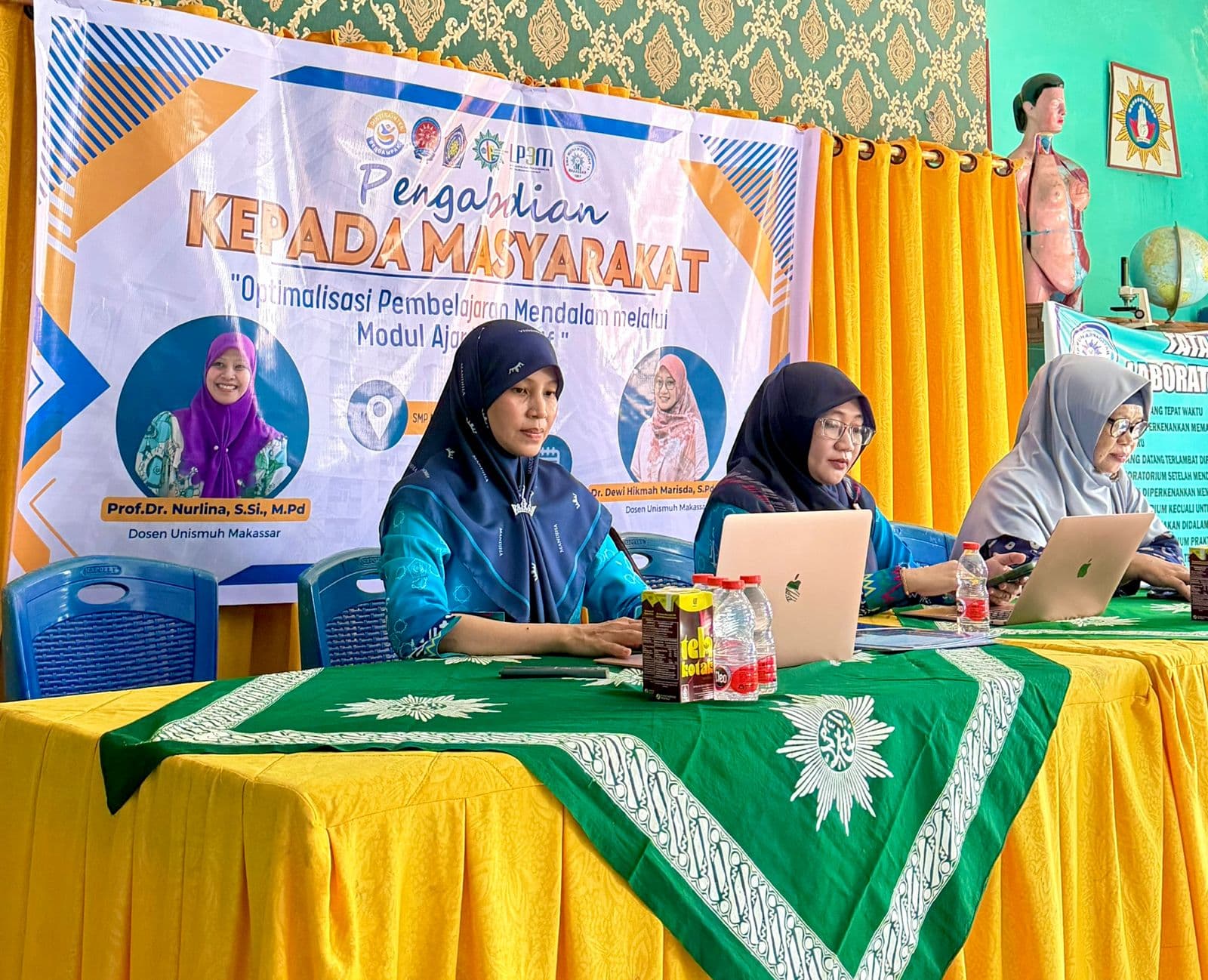 Dosen Unismuh Perkuat Pembelajaran Mendalam di SMP Muhammadiyah 14 Makassar