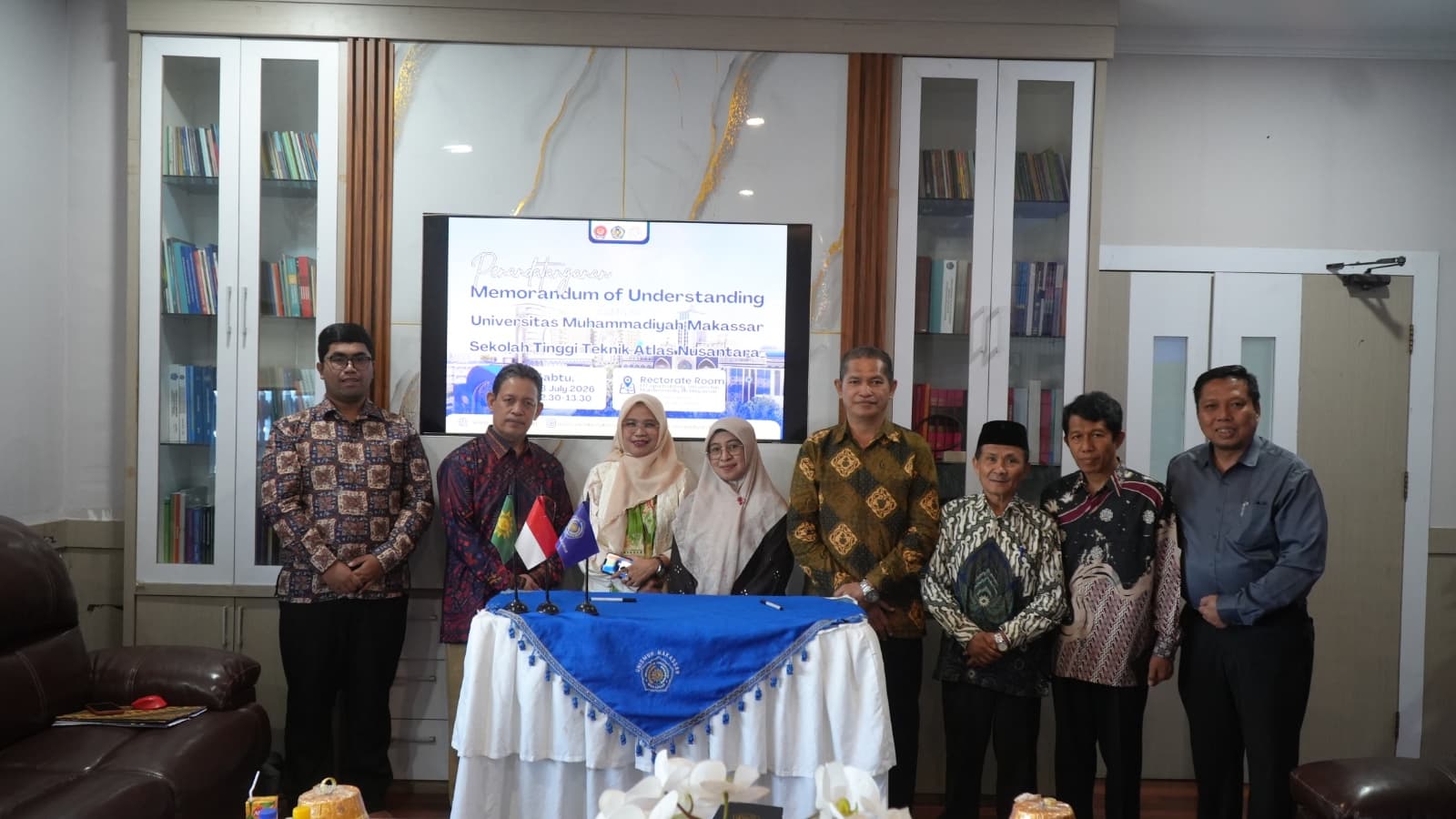 Unismuh Makassar dan STT Atlas Nusantara Jalin Kemitraan Strategis dalam Pengembangan SDM