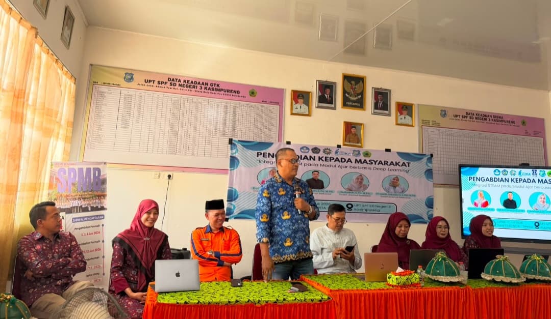 Unismuh Makassar Gelar Pelatihan Pembelajaran Mendalam Berbasis STEAM untuk Guru SD di Bulukumba