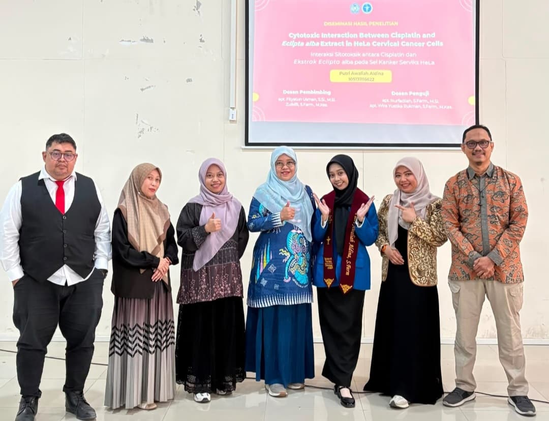Prestasi Riset Pimnas dan Publikasi Jurnal Sinta 2 Hantar Putri Awaliah Aldina Raih Sarjana