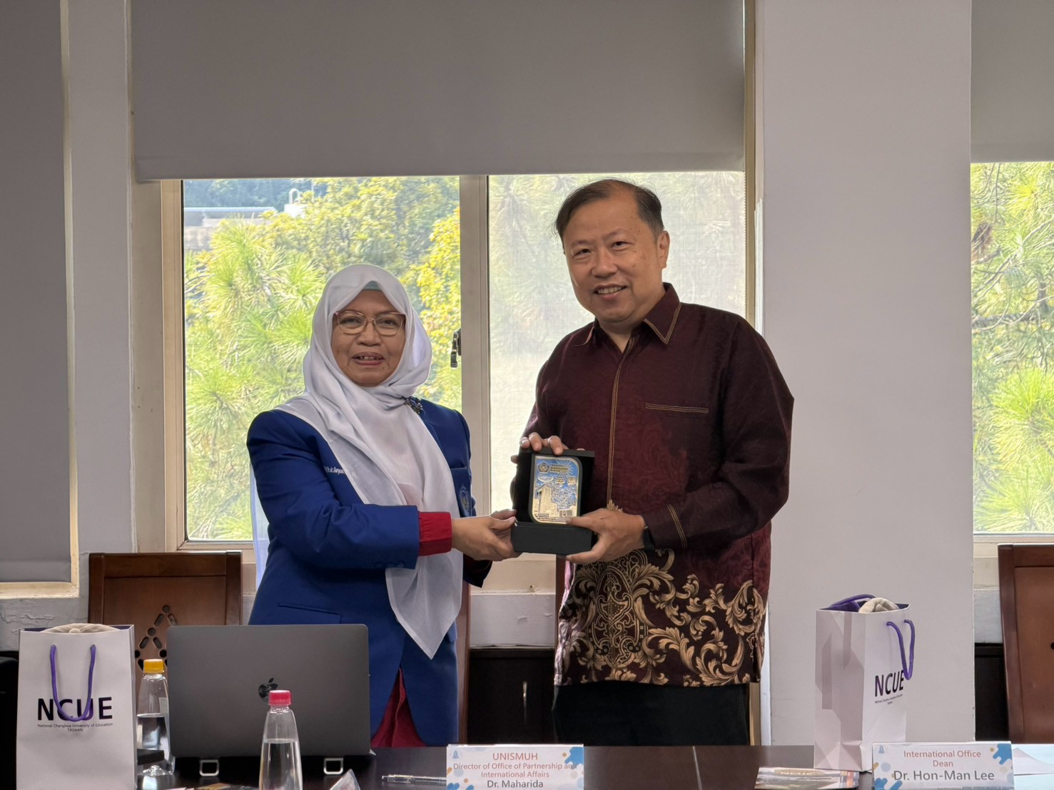 Delegasi Unismuh Makassar dalam penandatanganan kerja sama akademik dengan National Changhua University of Education, Taiwan