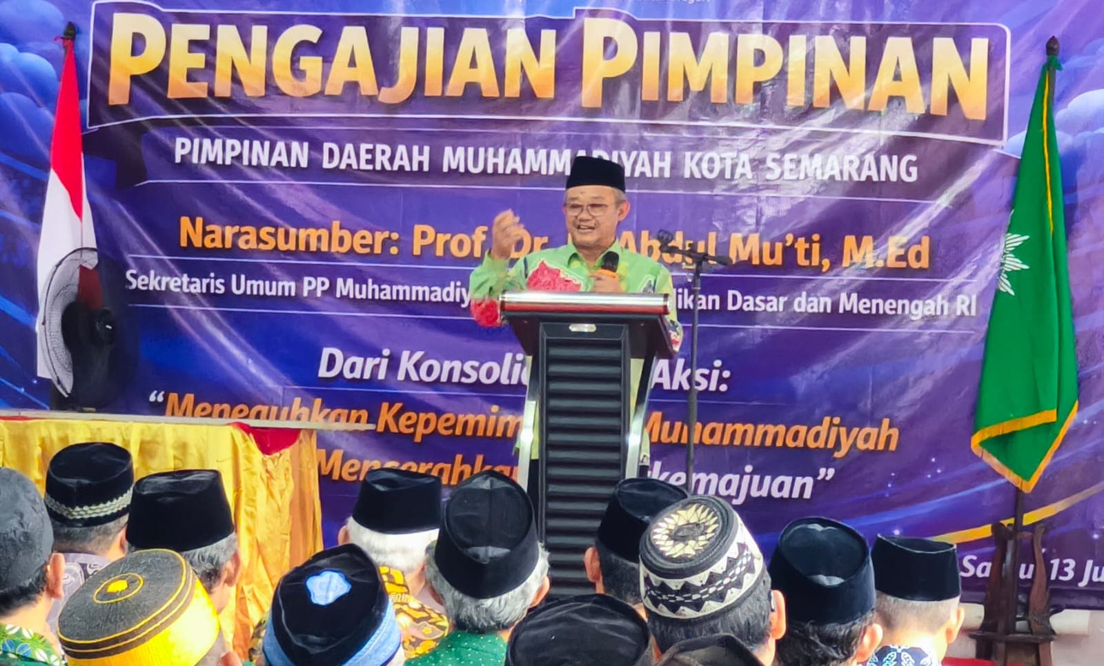 Abdul Mu'ti Resmikan Dua AUM di Semarang, Tegaskan Amal Salih Harus Berwujud Aksi Nyata