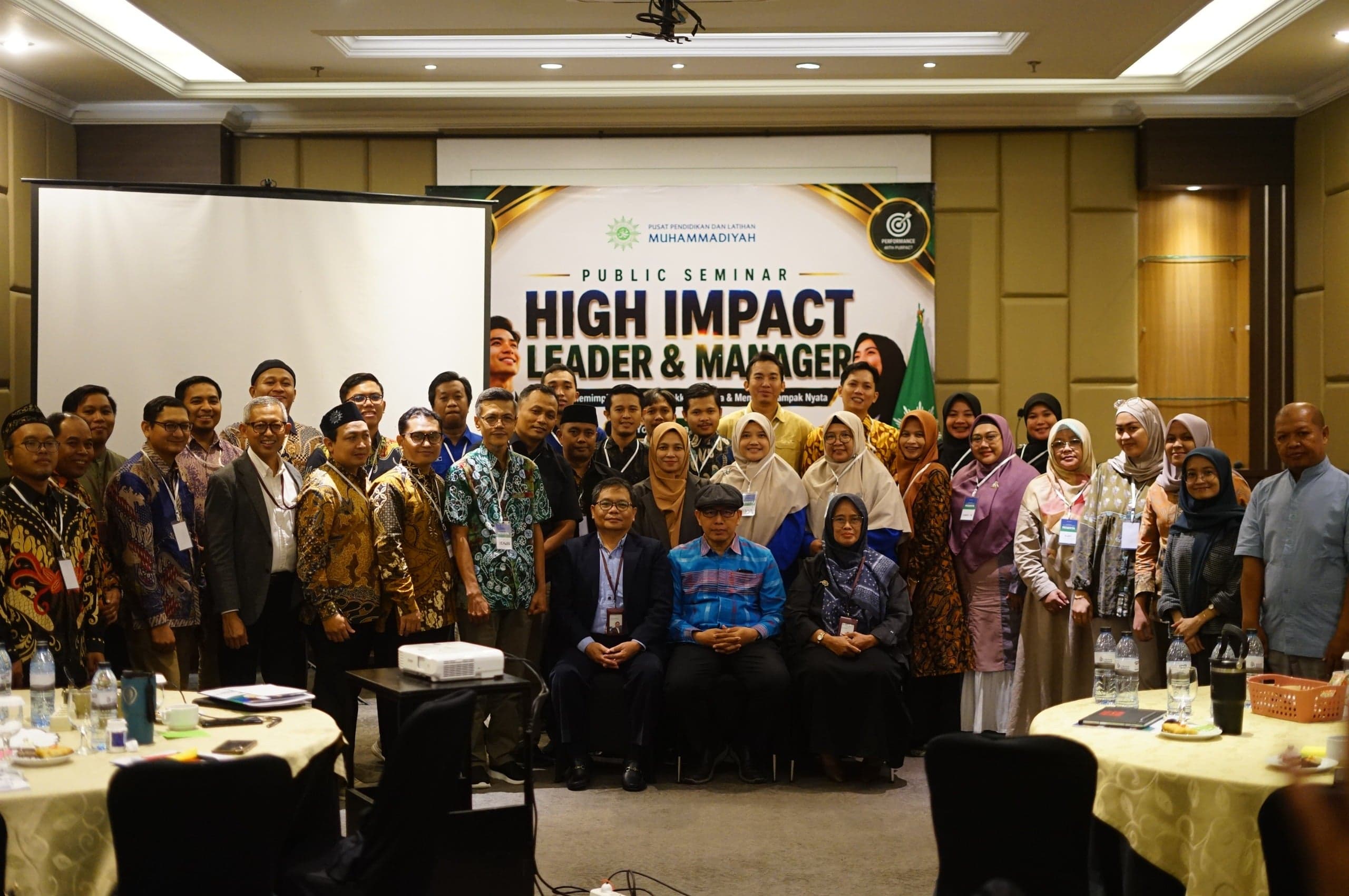 Muhammadiyah Perkuat Kepemimpinan Persyarikatan Lewat Seminar High Impact Leader & Manager