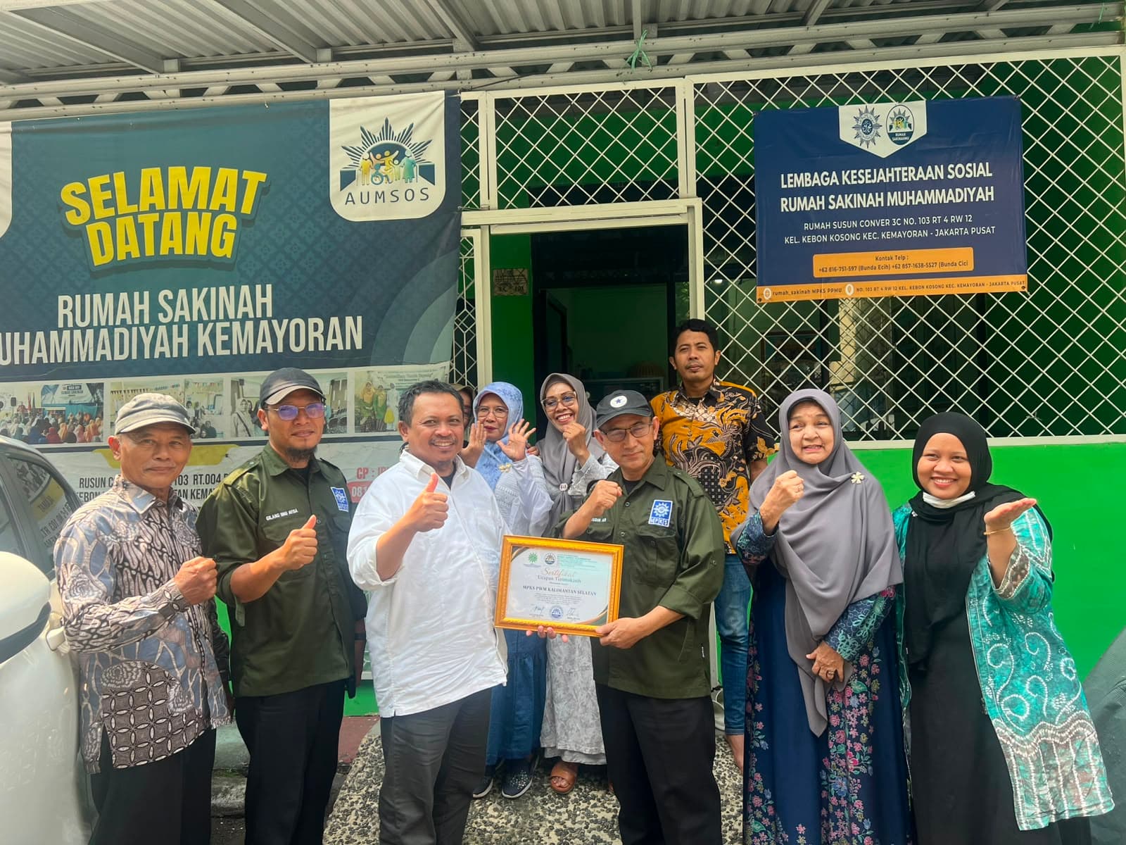 MPKS Muhammadiyah Kalsel Pelajari Model Rumah Sakinah untuk Pengembangan Layanan Pemberdayaan