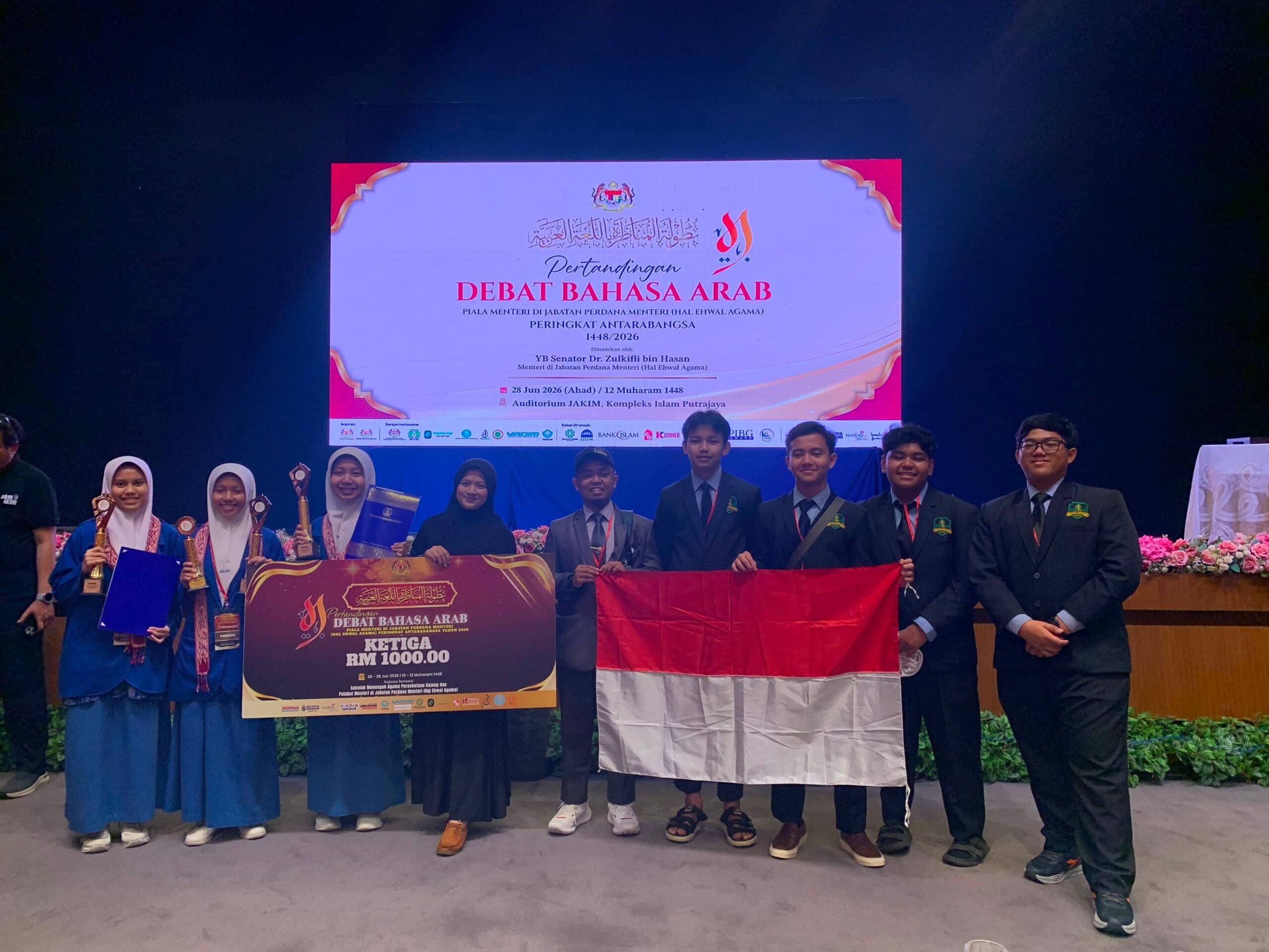 Siswi Mu'allimaat Muhammadiyah Yogyakarta Ukir Prestasi di Kompetisi Debat Bahasa Arab Internasional