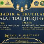 Muhammadiyah Pinrang Gelar Shalat Idul Fitri di Sembilan Titik, Prof Arifuddin Ahmad Bertindak Sebagai Khatib di Halaman Masjid Mujahidin